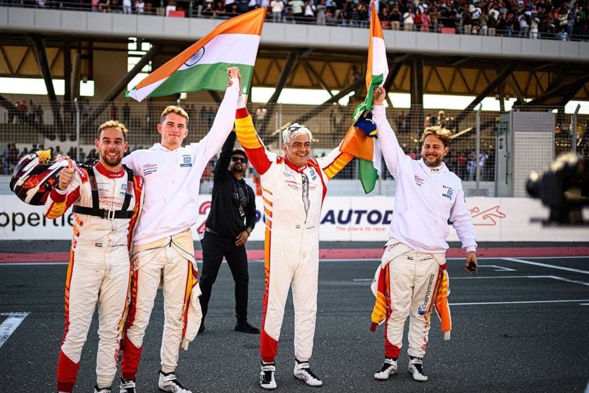 Ajith Kumar: मौत के मुंह से निकलते ही सुपरस्टार अजित कुमार ने मारी बाजी, फिर ऐसे मनाया जीत का जश्न