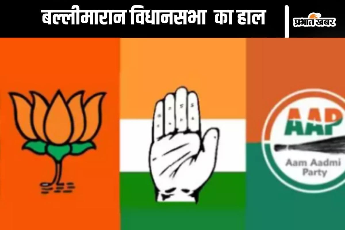 Ballimaran Assembly Election Seat History : बल्लीमारान विधानसभा पर क्या इस बार भी होगा आप का कब्जा?