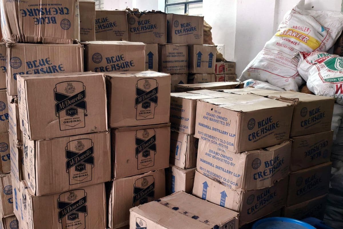 25 Lakh Liquor Seized in Muzaffarpur