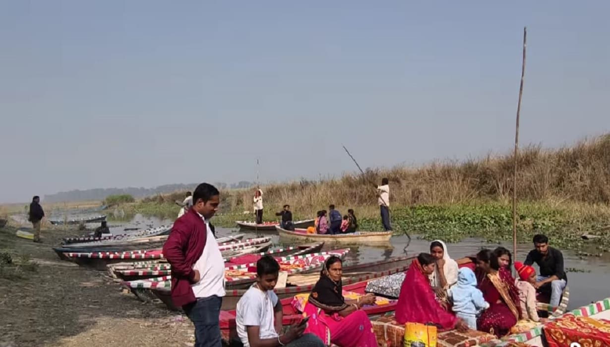 पर्यटकों से गुलजार हुआ बिहार का डल झील, अब तक पहुंची 41 प्रजातियों की विदेशी पक्षियां