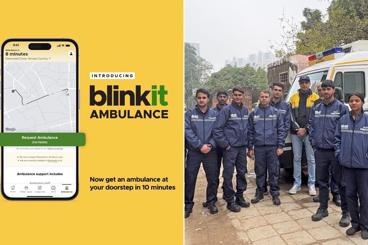 Blinkit 10 Minute Ambulance Service: ब्लिंकिट बचाएगा मरीजों की जान, शुरू हुई नयी सर्विस