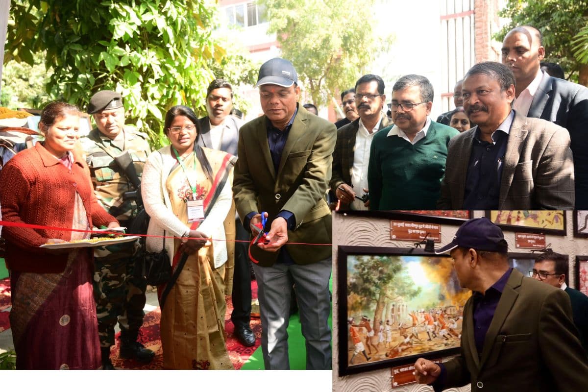 झारखंड के जनजातीय कलाकारों को मिलेगी अंतरराष्ट्रीय पहचान, जनजातीय चित्रकार शिविर का उद्घाटन कर बोले मंत्री चमरा लिंडा