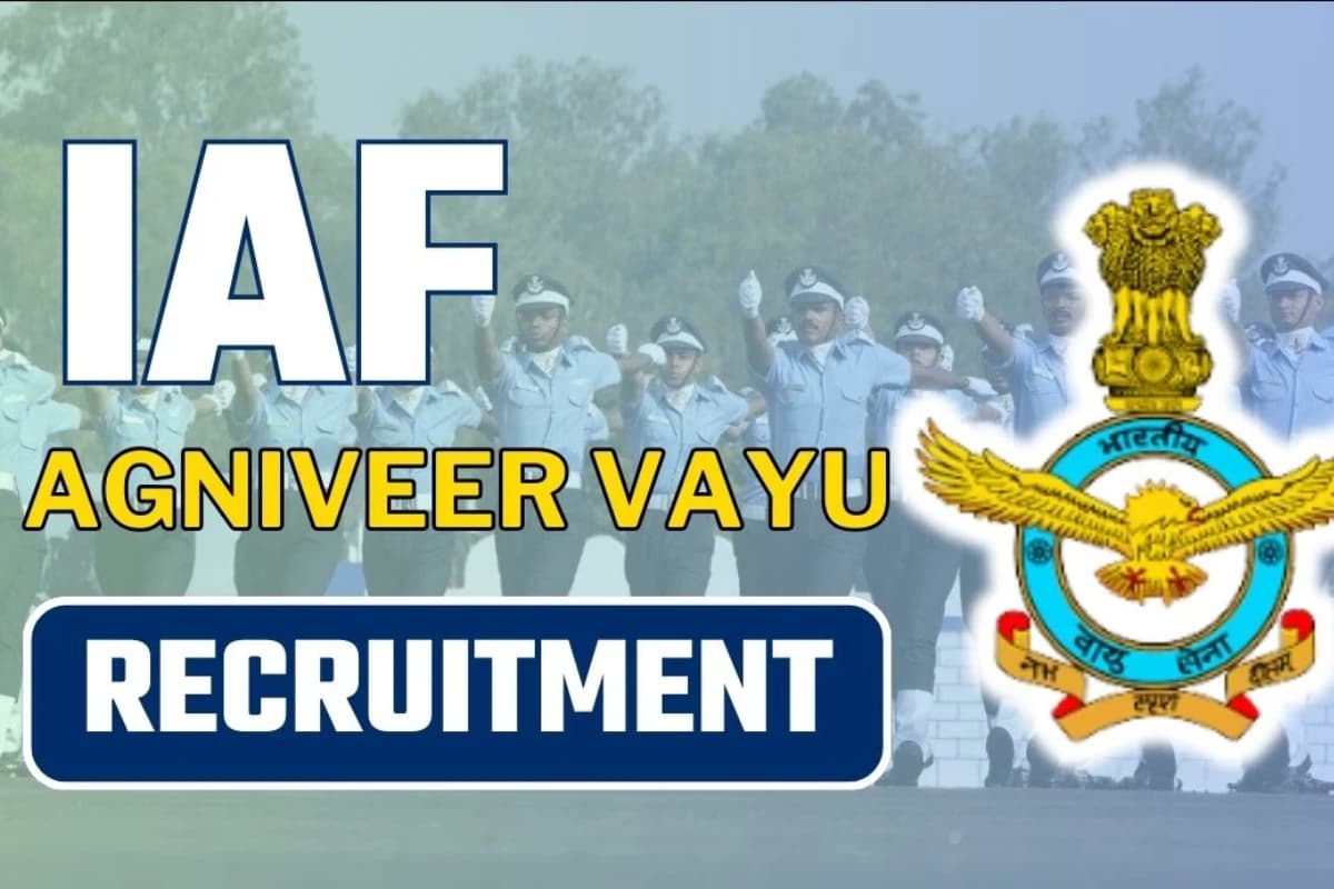 IAF Agniveervayu Recruitment 2025: अग्निवीर वायु भर्ती के लिए आवेदन इस दिन होगा शुरू, यहां देखें डिटेल्स