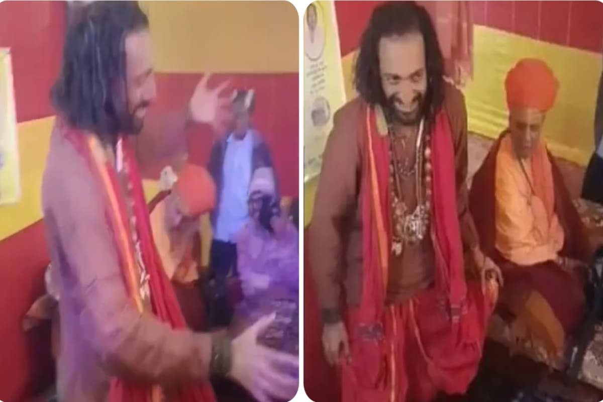 IITian Baba अभय सिंह का डांस वीडियो वायरल, Maha Kumbh शिव भजन पर झूमे