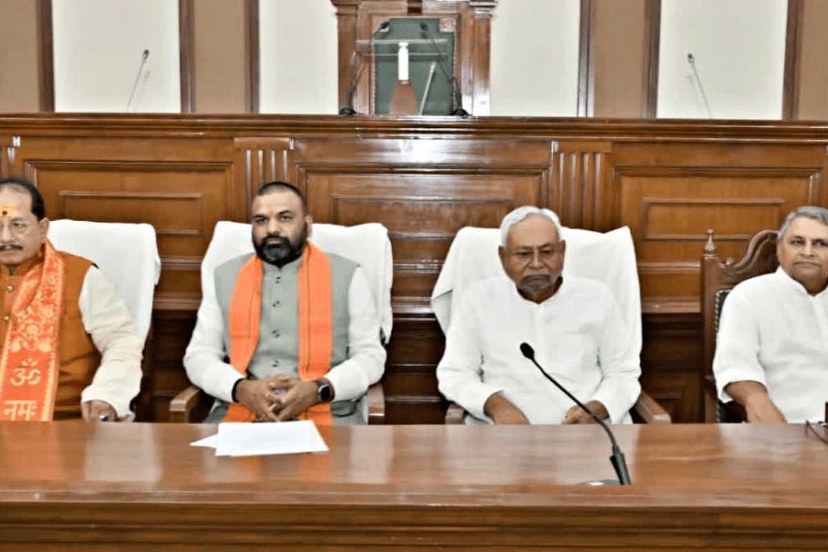 Nitish Cabinet| Bihar Cabinet Expansion: S Siddharth reached Raj Bhavan with the list of ministers.