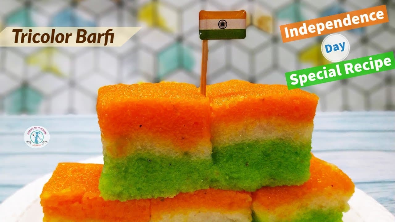 Republic Day Special Sweet : 26 जनवरी के दिन बनाएं ये ट्राई कलर बर्फी, जानें विधि
