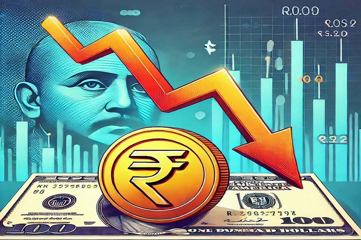 Rupees: रुपये ने फिर बनाया गिरने का रिकॉर्ड, डॉलर के मुकाबले 27 पैसे गिरकर खुला