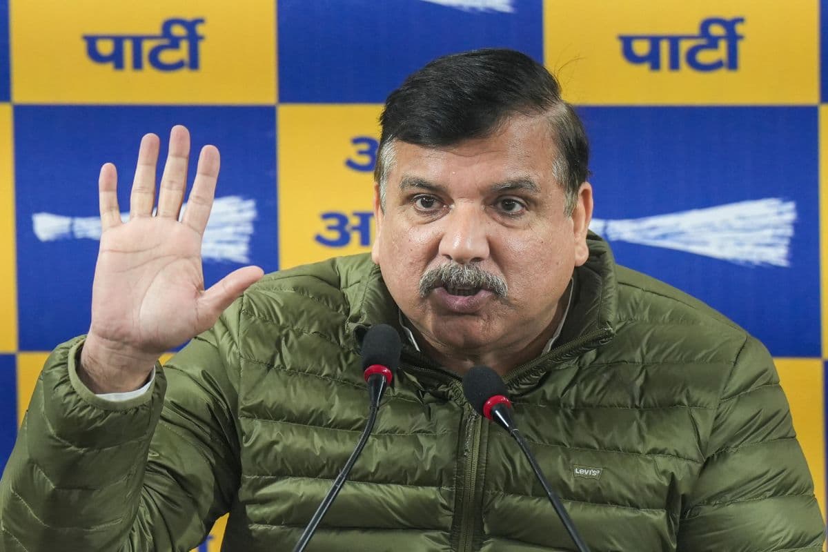 बीजेपी और AAP के बीच 'शीश महल' की लड़ाई गहराई, संजय सिंह ने दे दी ऐसी चुनौती