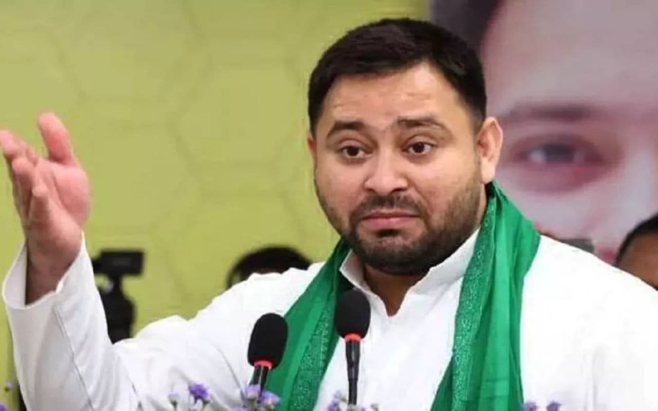 तेजस्वी यादव ने तोड़ी भाषाई मर्यादा, विवादित बयान पर भड़की भाजपा