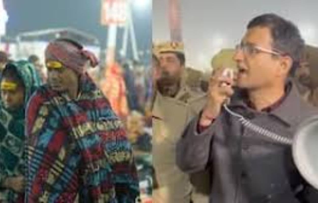 भगदड़ से पहले का मेला कमिश्नर का Video हुआ वायरल, क्या प्रशासन को पहले ही था बड़ी घटना का अंदेशा?