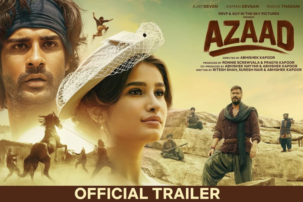 Azaad Trailer: अजय देवगन की फिल्म आजाद का धांसू ट्रेलर आउट, राशा-अमन की जोड़ी देख फैंस बोले- धमाल मचने वाला…
