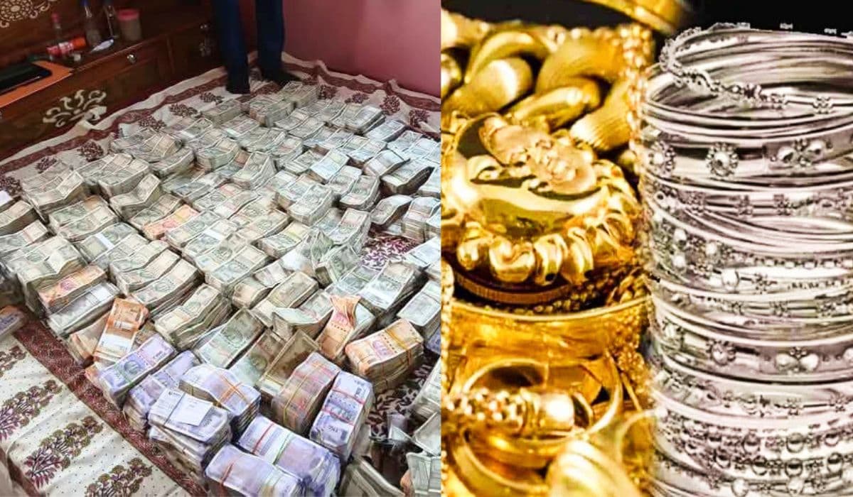 शिक्षा पदाधिकारी के घर मिला बेतिया महाराज जैसा जेवरातों का खजाना, 3.52 करोड़ कैश भी बरामद