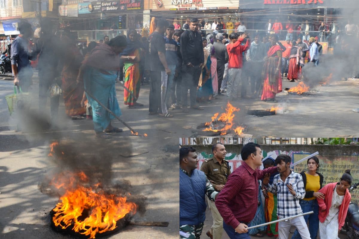 Dhanbad Crime: धनबाद में मामूली बात पर युवक की हत्या, थाने के सामने हंगामा, पुलिस ने किया लाठीचार्ज