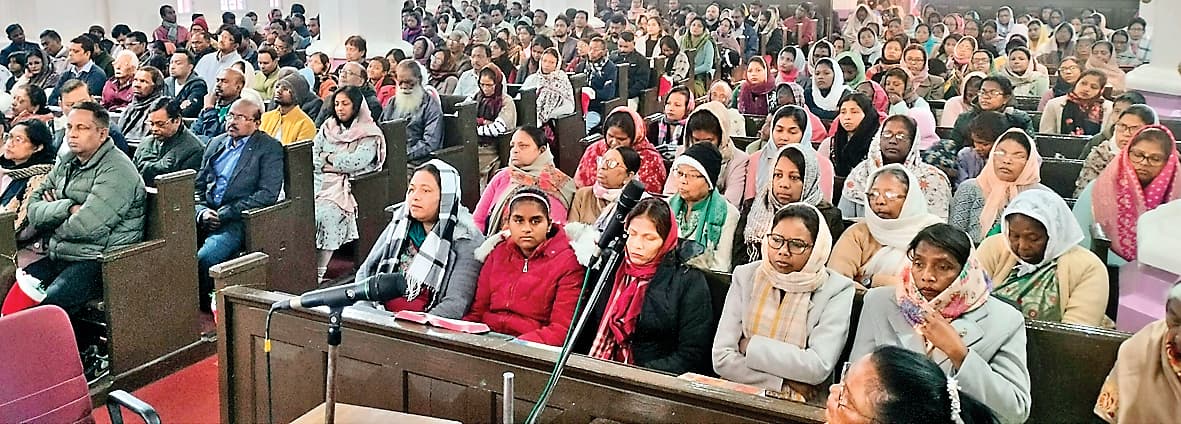 Ranchi News : सभी बातों के लिए परमेश्वर को धन्यवाद दें : बिशप तिर्की