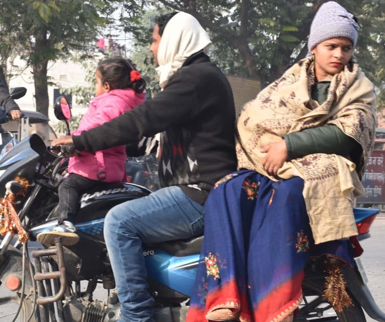 कड़क ठंड व कनकनी से अभी निजात नहीं, शीतलहर के बने हैं आसार