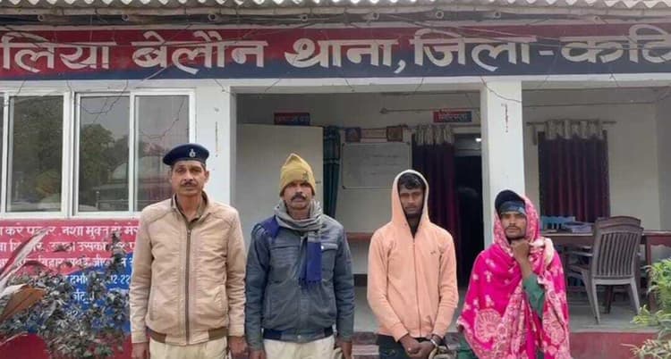 8.25 लीटर विदेशी शराब के साथ दो तस्कर गिरफ्तार