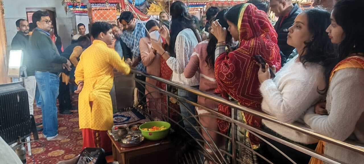 नववर्ष पर जामताड़ा में निकली खाटू श्याम बाबा की यात्रा