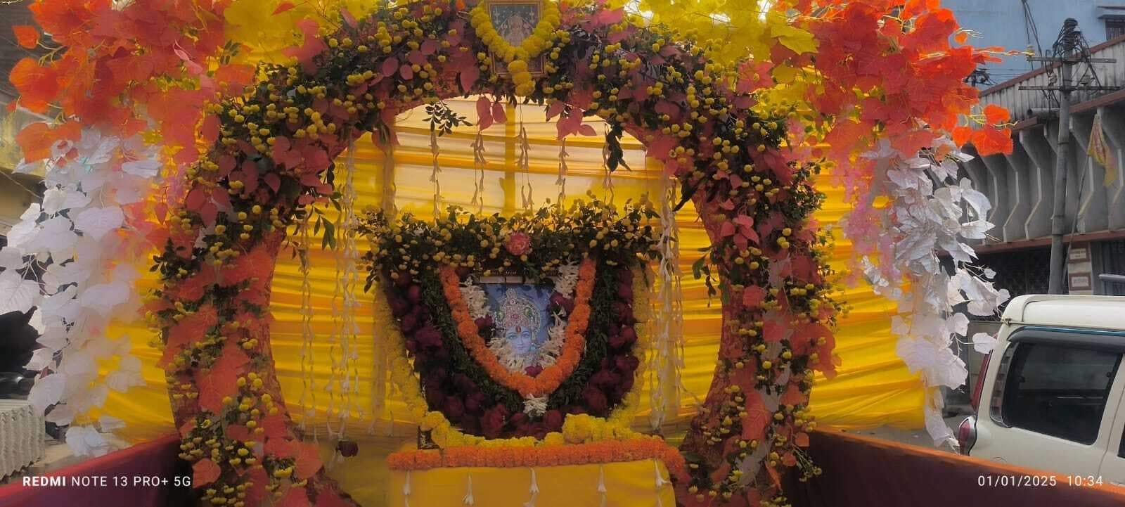 मेरे सिर पे रख दे बाबा तु अपने दोनों हाथ...गीत पर झूमे श्यामभक्त