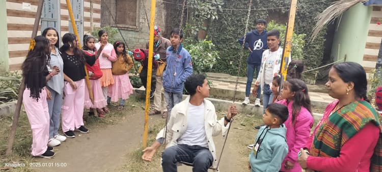 धूम-धड़ाके व मौज-मस्ती के साथ युवाओं ने मनाया हैपी न्यू ईयर