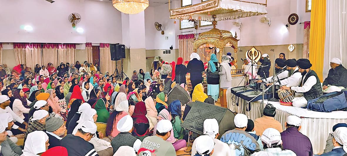 ranchi news : गुरुनानक सत्संग सभा ने सजाया विशेष दीवान