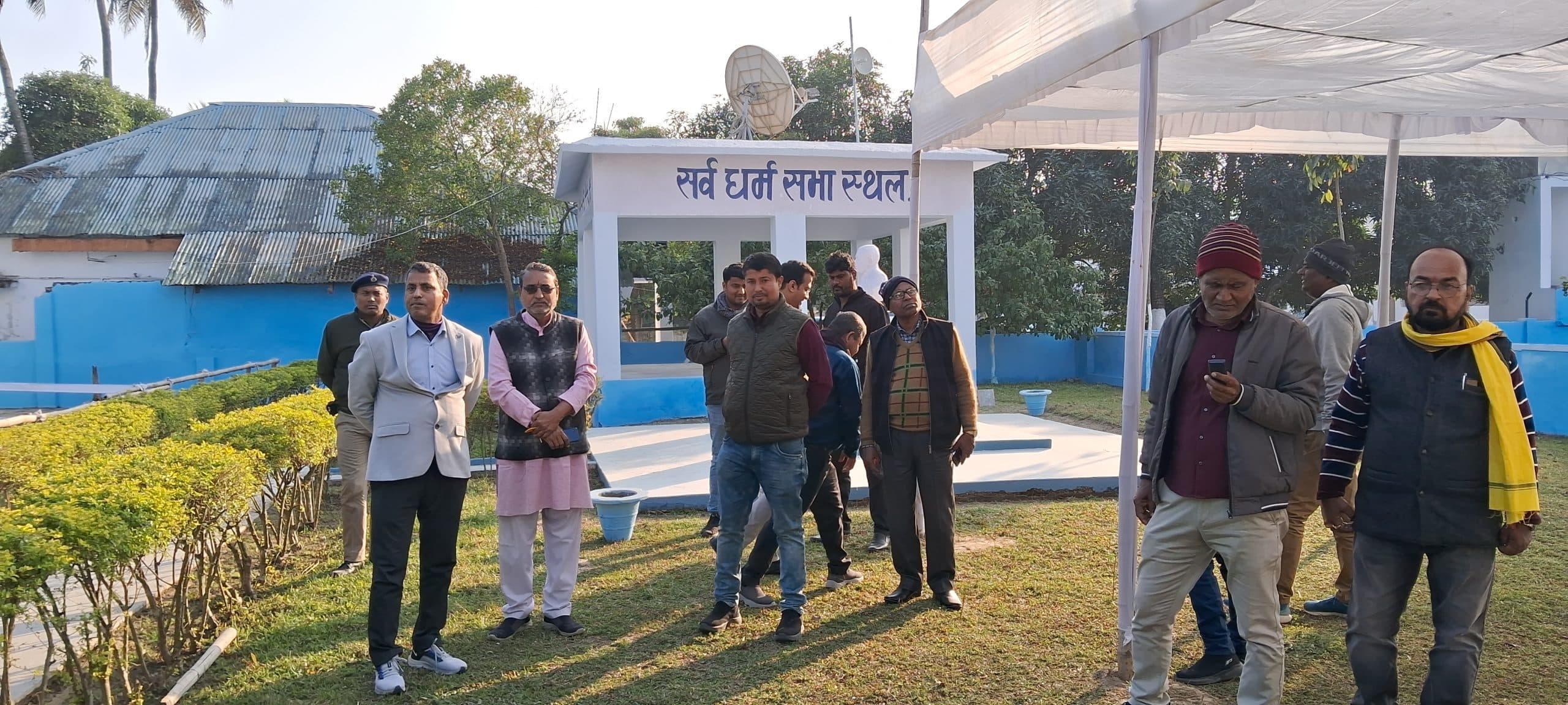 राजकीय सम्मान समारोह की तैयारी पूरी