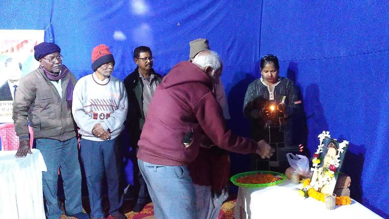 Jamshedpur news. पूर्व सांसद शंभूचरण गोडसोरा की 100वीं जयंती मनायी गयी