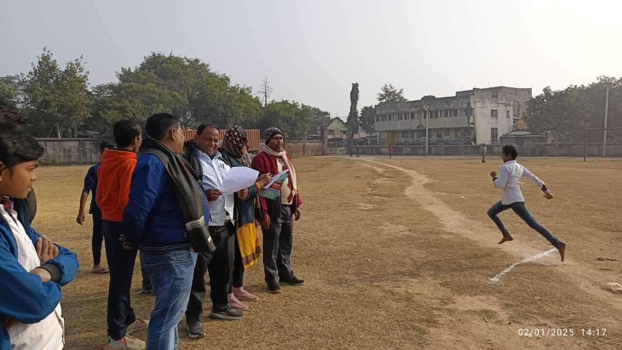 Munger news : बैटरी टेस्ट में प्रतिभावान खिलाड़ियों का चयन, संकुल व जिलास्तर पर लेंगे भाग