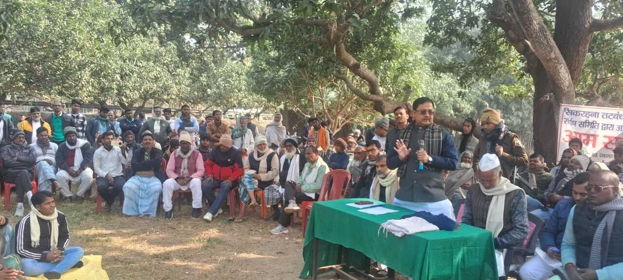 बांध निर्माण कार्य रुकने तक संघर्ष रहेगा जारी : डॉ. शमीम