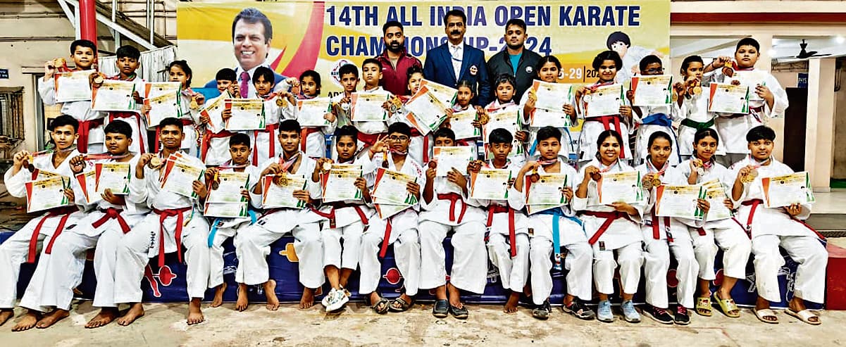 Rourkela News: राउरकेला के कराटेकारों ने जीते 19 स्वर्ण पदक