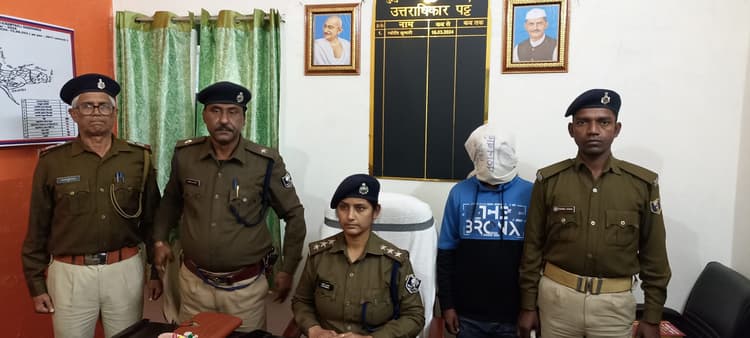 Darbhanga News: लोडेड देसी पिस्टल व मैगजीन के साथ केवटी के बदमाश को पुलिस ने पकड़ा