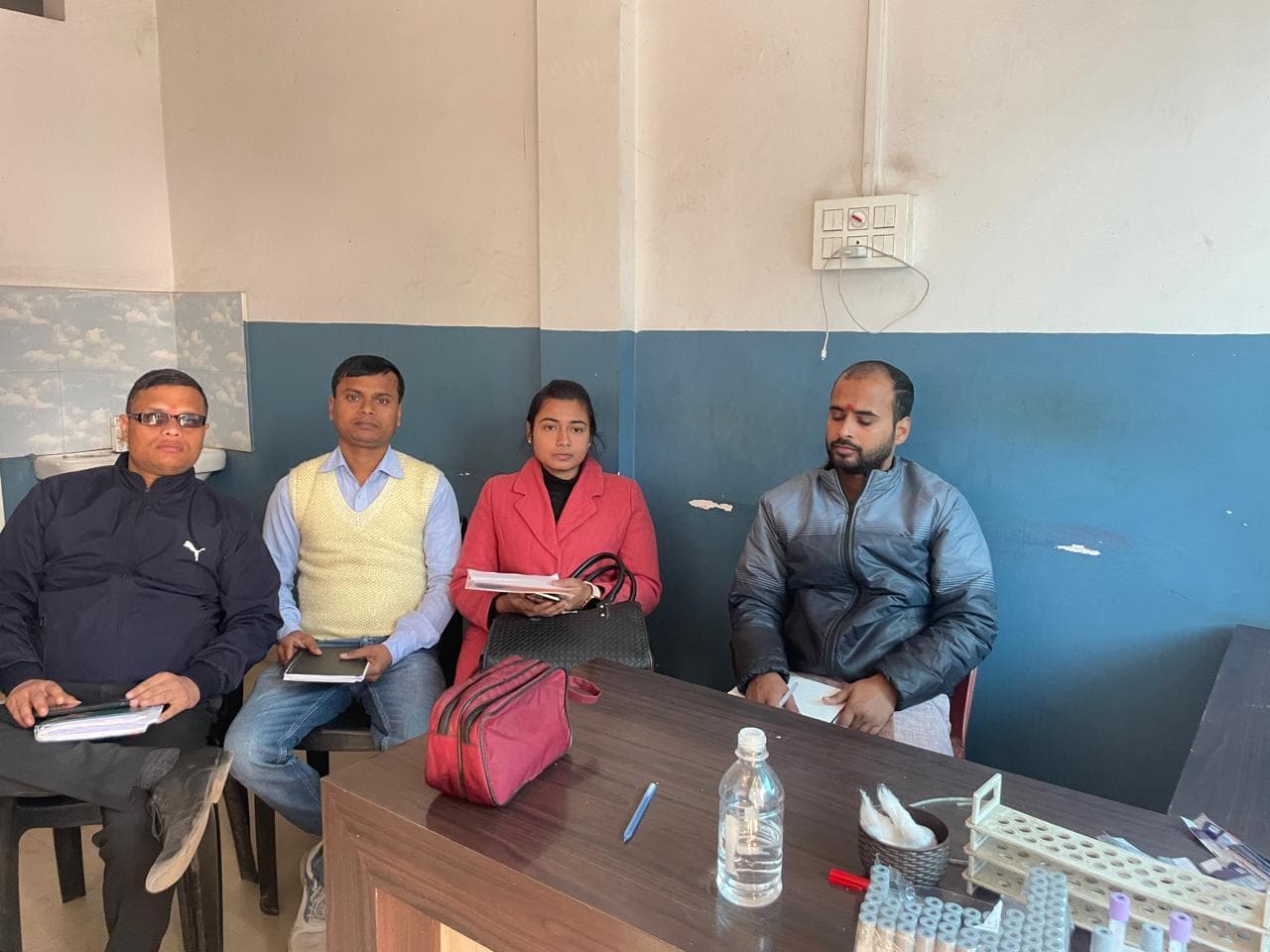 मेडिकल टीम ने की पैथोलॉजी, अल्ट्रासाउंड व नर्सिंग होम की जांच