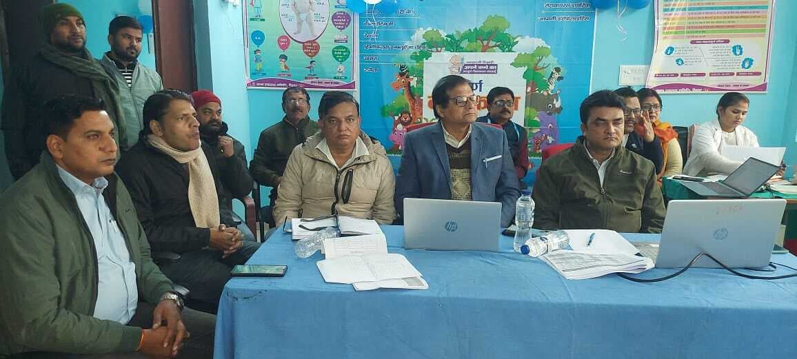 मुंगेर के 24 एचडब्लूसी पर किया गया नियमित टीकाकरण प्रारंभ