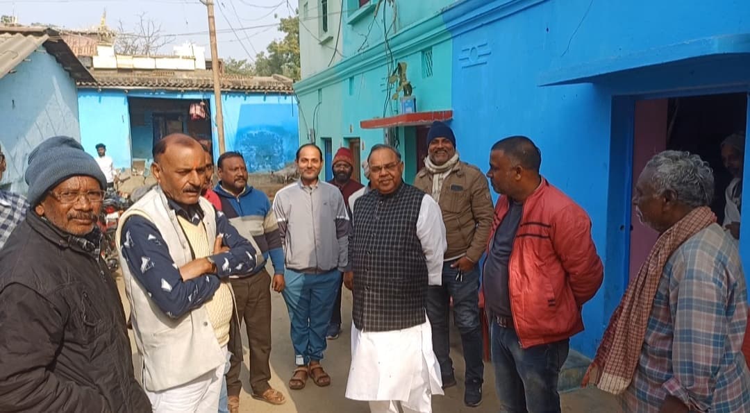 शोक संतप्त परिवार से मिले विधायक