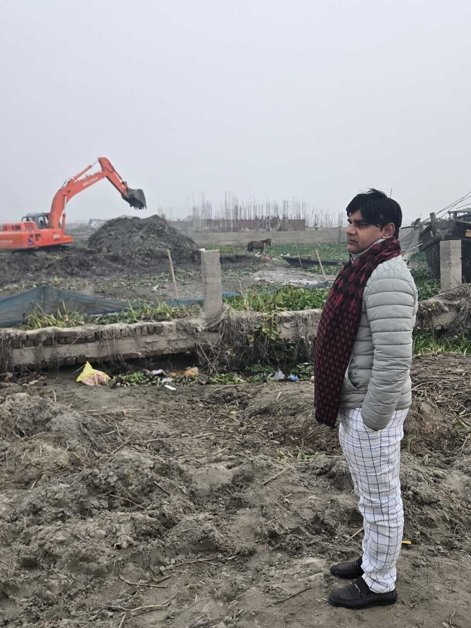 रिवर फ्रंट निर्माण कार्य गुणवत्ता पूर्ण कराएं- मुख्य पार्षद