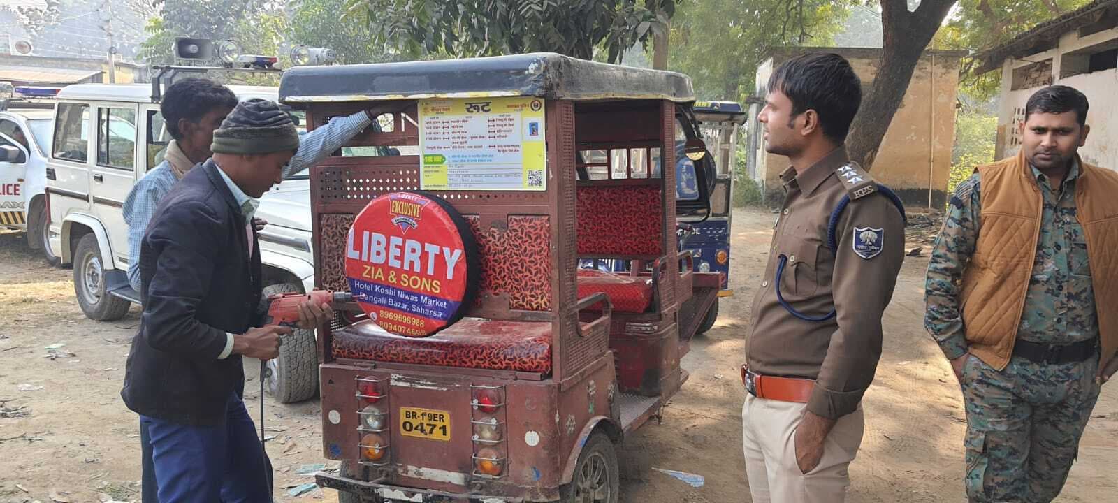 रूट चार्ट का उल्लंघन करने वाले ई रिक्शा चालकों का काटा जायेगा चालान