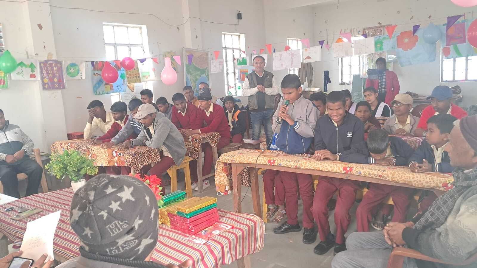 विश्व ब्रेल दिवस पर बीआरसी में सांस्कृतिक कार्यक्रम आयोजित