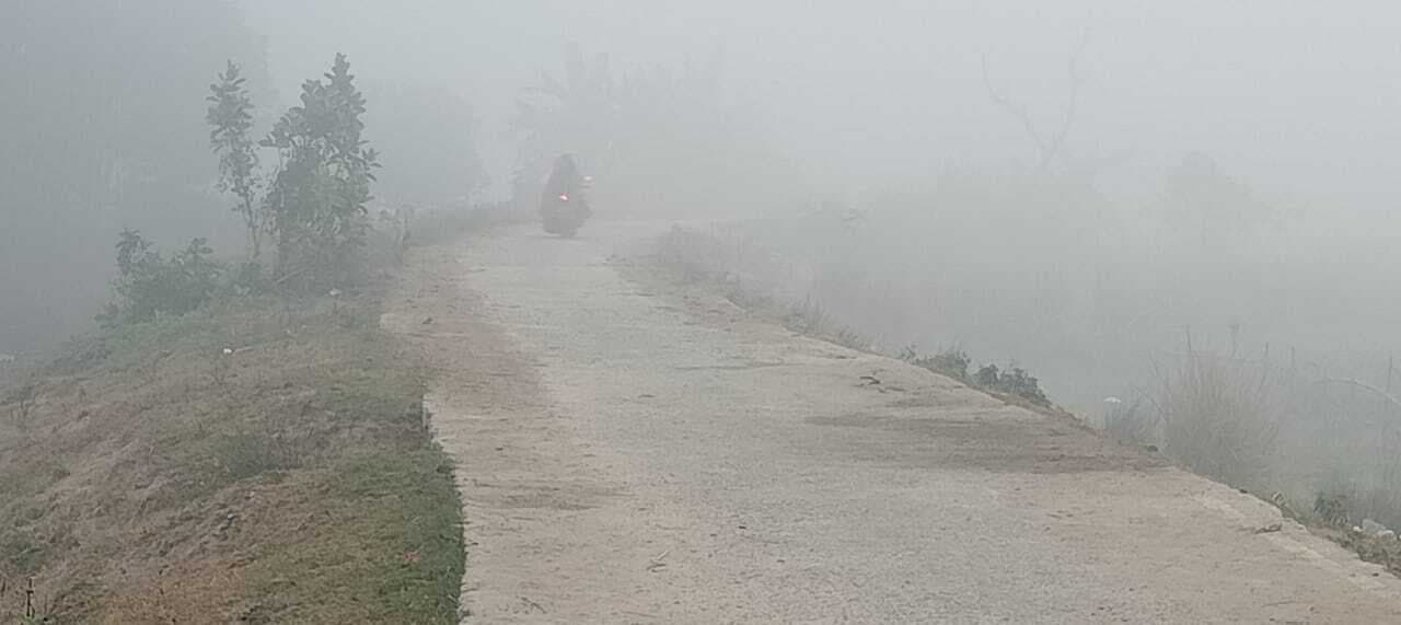 शीतलहर का प्रकोप जारी, गांवों में अलाव की कमी, पाला पड़ने से फसलें हो रही प्रभावित