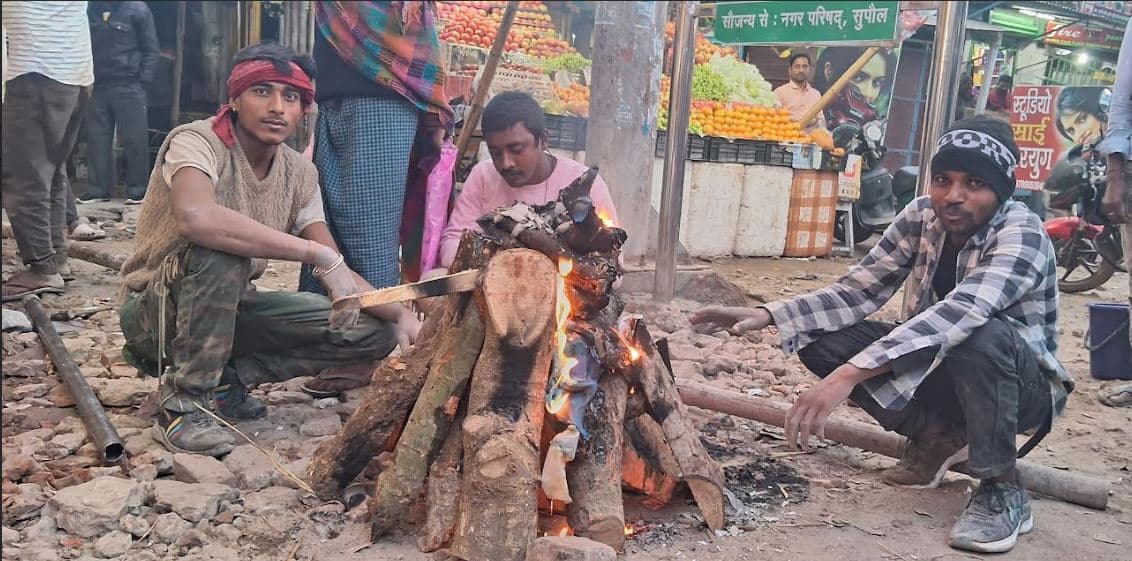 शीतलहर से लोगों को कुछ दिनों तक नहीं मिलेगी राहत