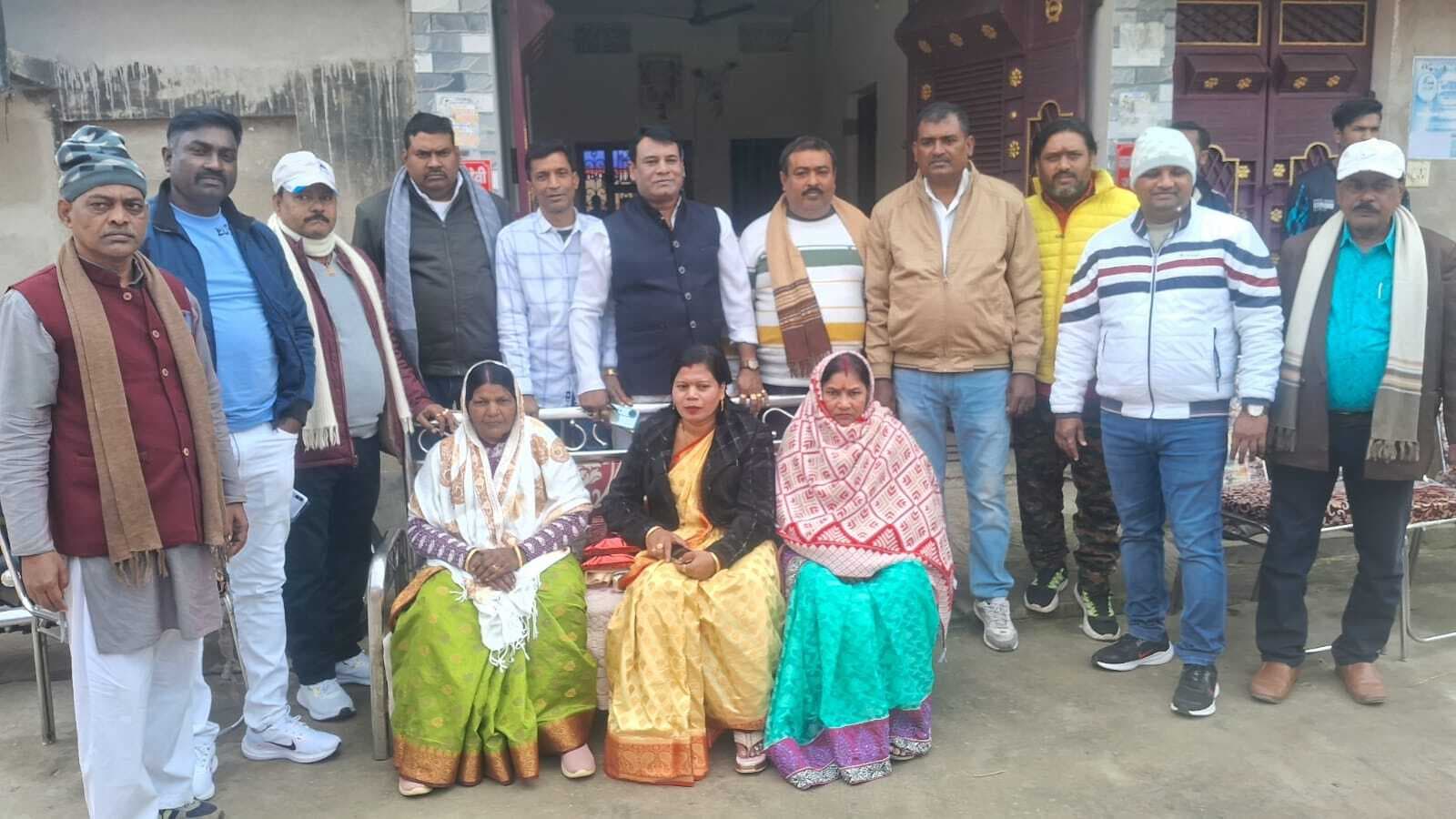 मुख्य पार्षद के नेतृत्व में हुआ नव वर्ष मिलन समारोह का आयोजन