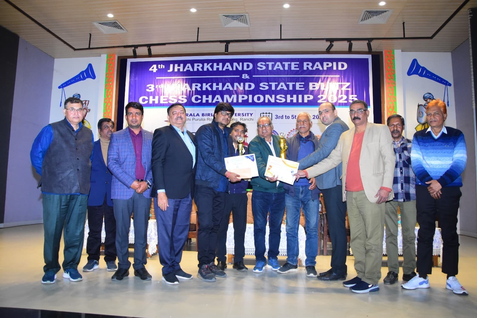 Chess: जमशेदपुर के अभिषेक दास को दोहरा खिताब