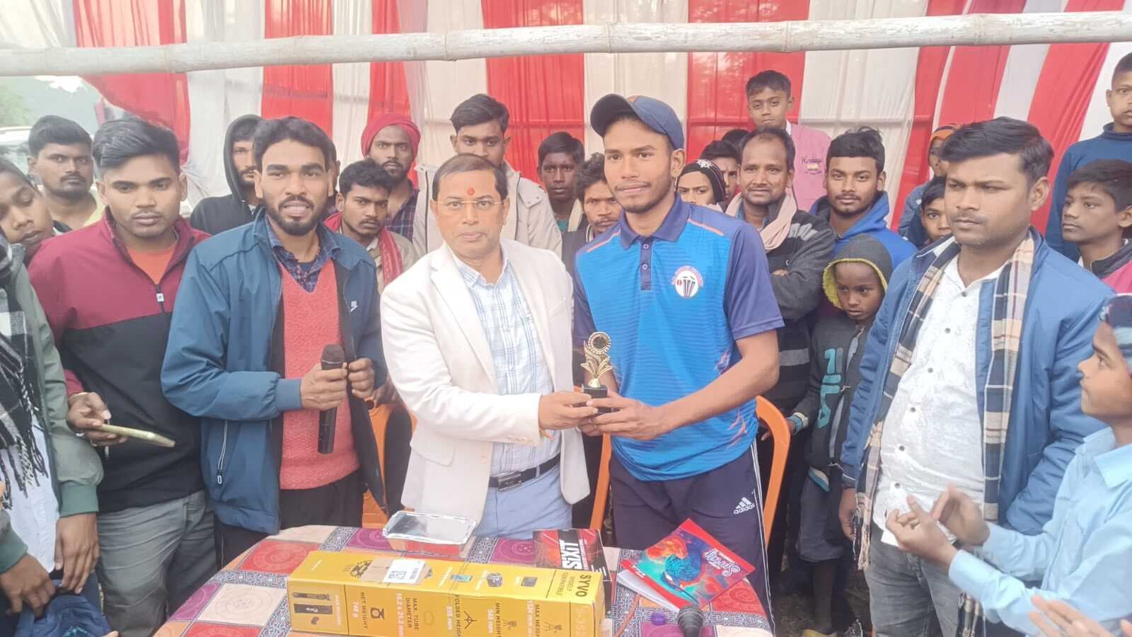 बेगूसराय की टीम ने मानसी टीम को 12 रनों से किया पराजित