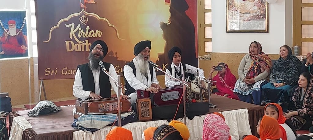 गुरूद्वारा में गुरु गोविंद सिंह महाराज के 358वां प्रकाश उत्सव मनाया गया