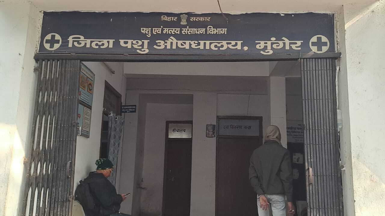 बदहाली : चिकित्सक व कर्मियों से जूझ रहा जिला पशु अस्पताल