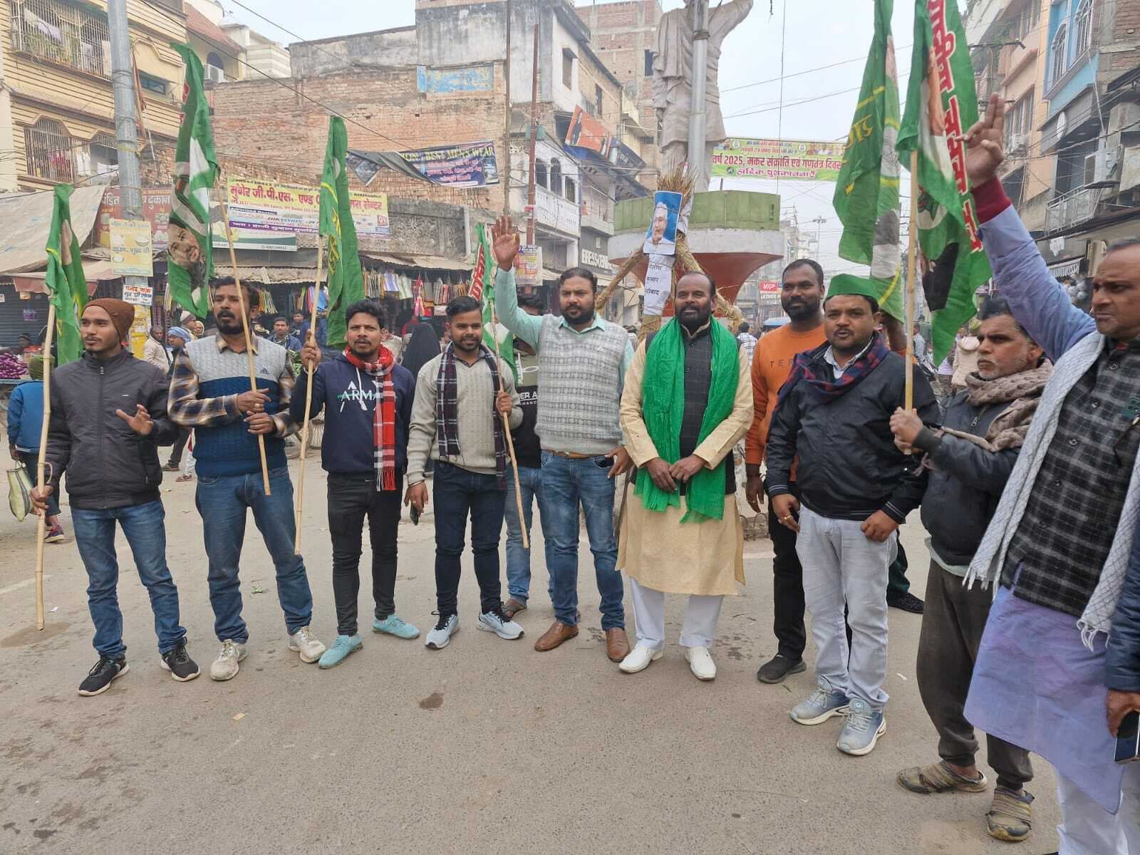 छात्र राजद ने सीएम का फूंका पुतला, बीपीएससी परीक्षा पुन: आयोजित करने की मांग