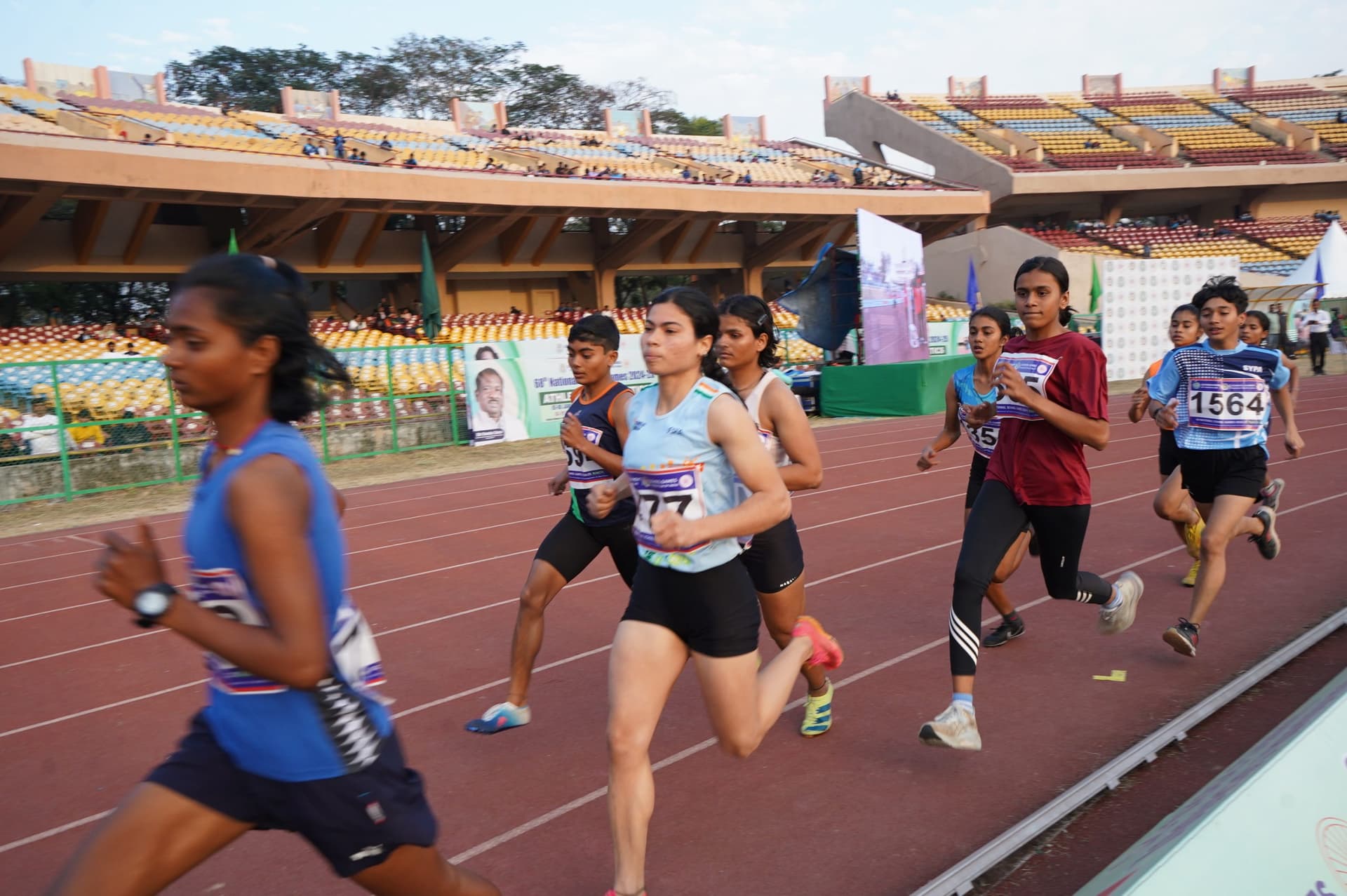 SGFI Athletics : झारखंड के साकेत और प्रीति ने जीते स्वर्ण