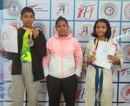 ताइक्वांडो :  श्रुति, अशोक व स्वरित दास ने जीता स्वर्ण पदक