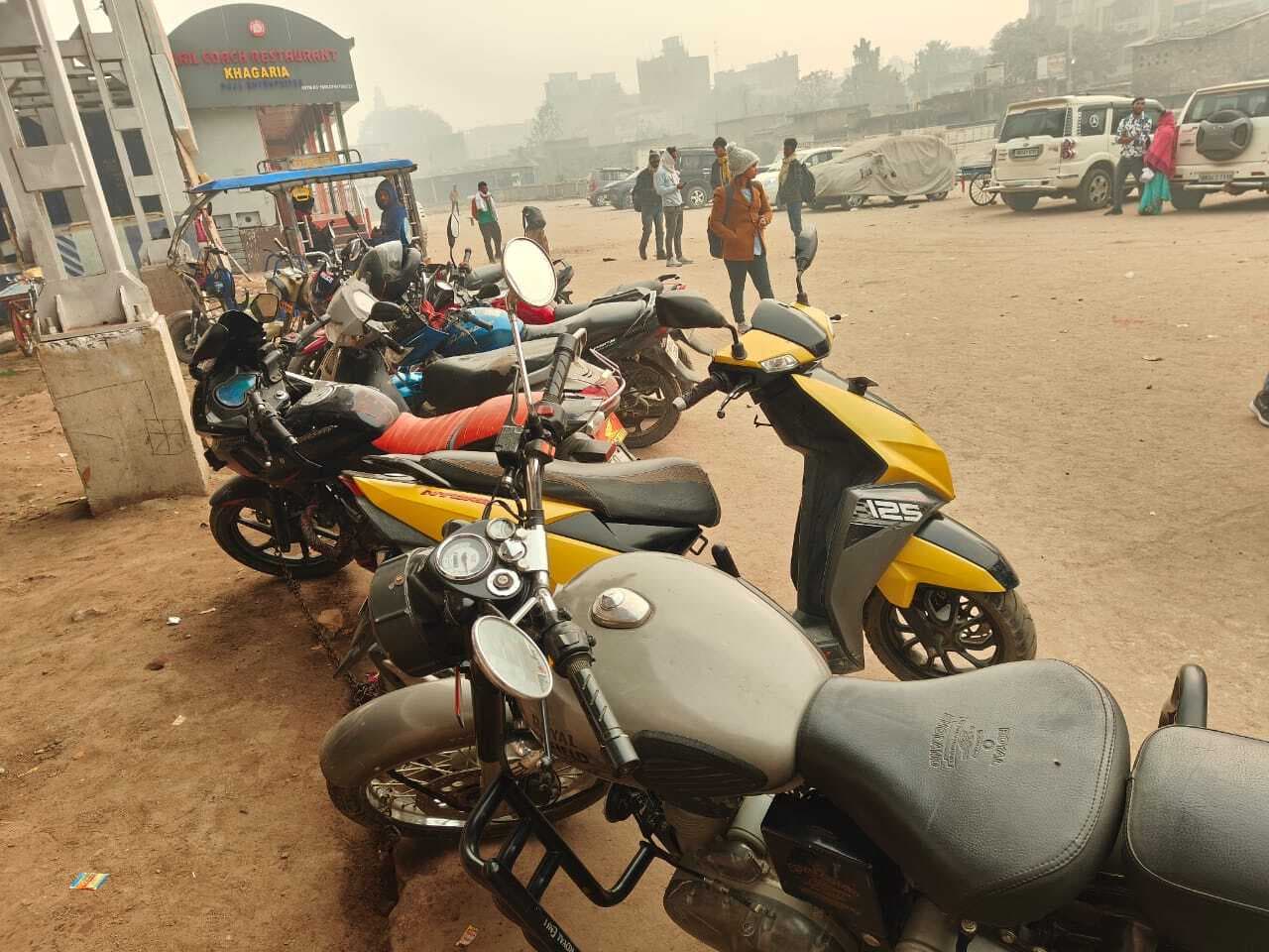 आरपीएफ ने 10 बाइक को किया जब्त