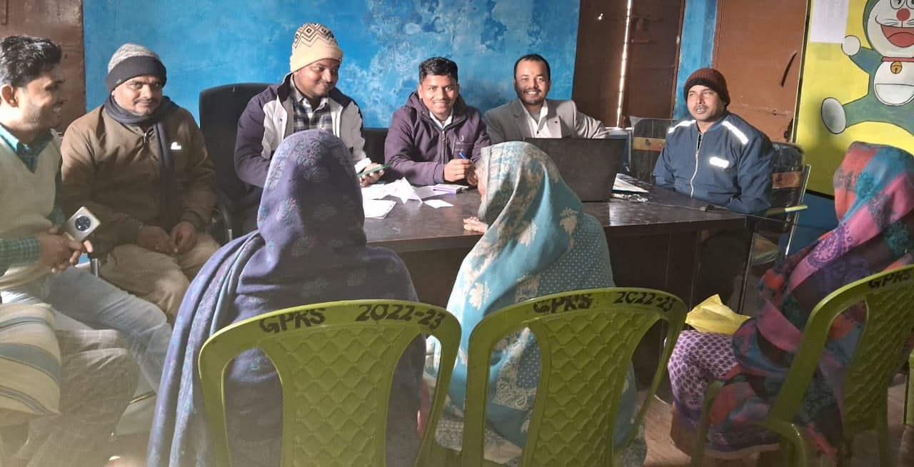 सतकोदरिया में जीपीडीपी को लेकर ग्राम सभा