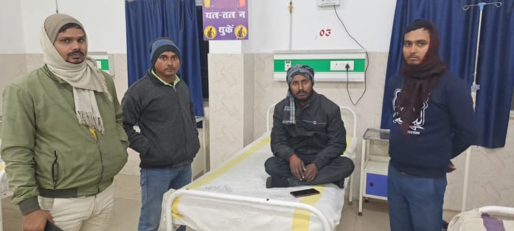 निजी फाइनेंस कर्मी से लूट