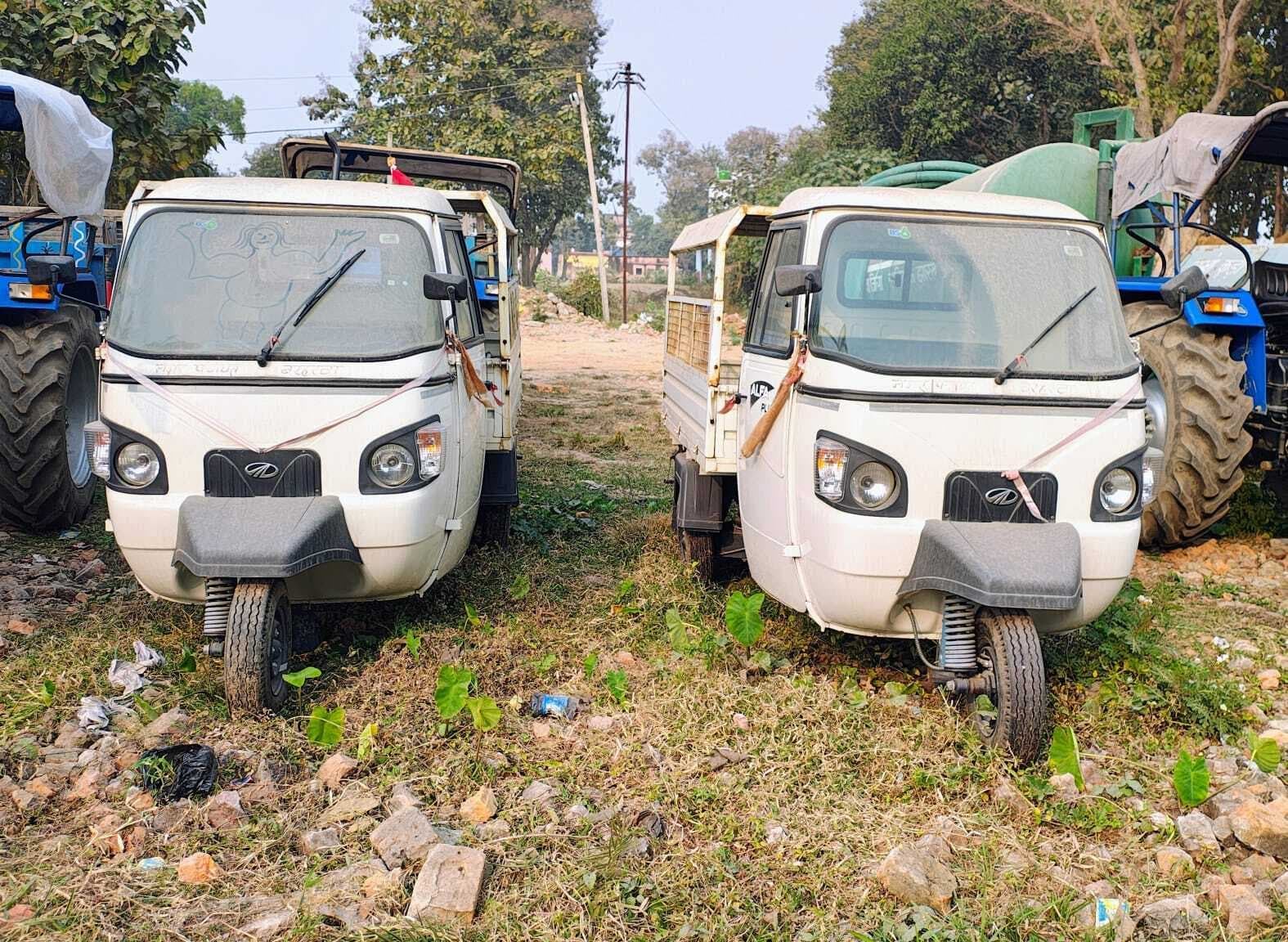 तीन साल बाद नगर पंचायत में आये मुक्ति रथ